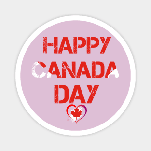 HAPPY CANADA DAY T-SHIRT Magnet